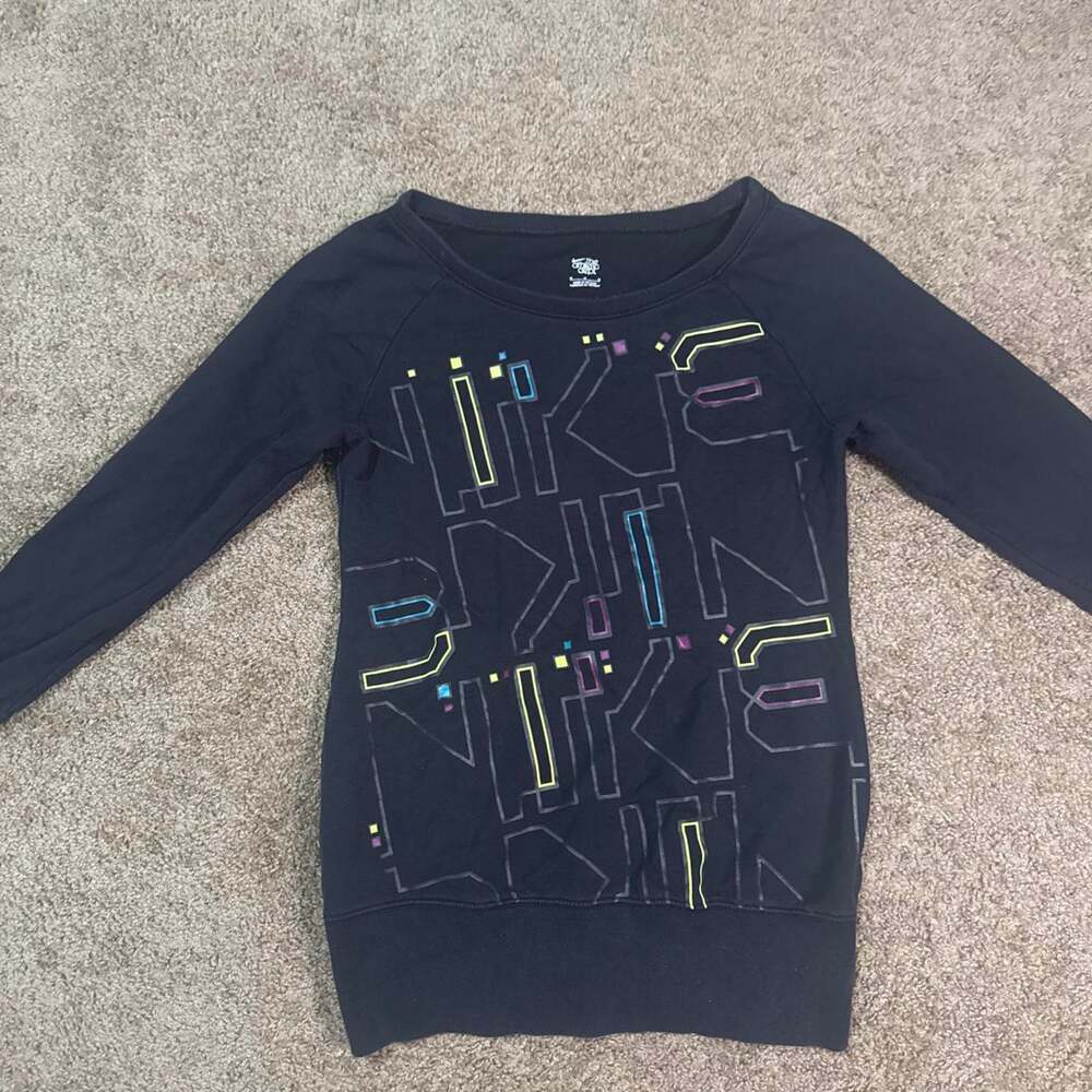 Nike black navy sweatshirt
